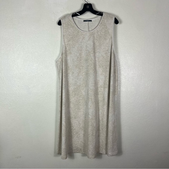 Tart Dresses & Skirts - Tart 3X Sleeveless modal blend print swing dress stretch